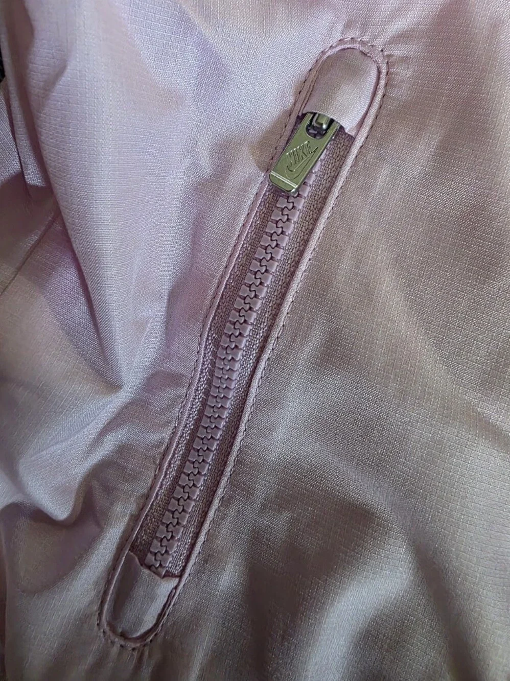 Nike Kids' Pink Hooded Windbreaker Jacket